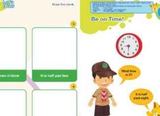 Answer Key English Grade 4 Pages 84-85 Free Curriculum Let’s Draw Unit 8 Be On Time – answer-key-english-grade-4-pages-84-85-free-curriculum-lets-draw-unit-8-be-on-time-tribunnewscom