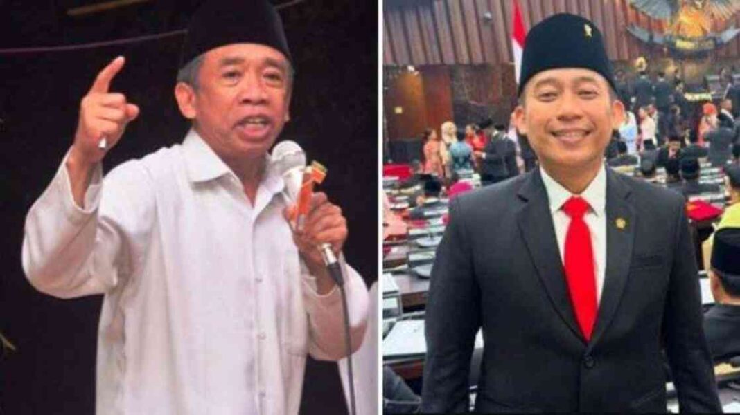 denny-cagur-brings-a-funny-moment-with-nurul-qomar-to-the-stage-tribunnewscom