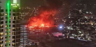 fire-source-at-glodok-plaza-suspected-to-be-nightclub-and-shopping-area-tribunnewscom