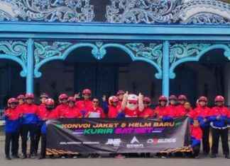 Konvoi KurirSATSETJNE: Jaket dan Helm Terbaru di Kota Solo – konvoi-kurirsatsetjne-jaket-dan-helm-terbaru-di-kota-solo-tribunnewscom