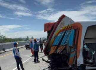 Bus AKAP Accident on Batang-Semarang Toll Road – Tribunnews bus-akap-accident-on-batang-semarang-toll-road-tribunnews