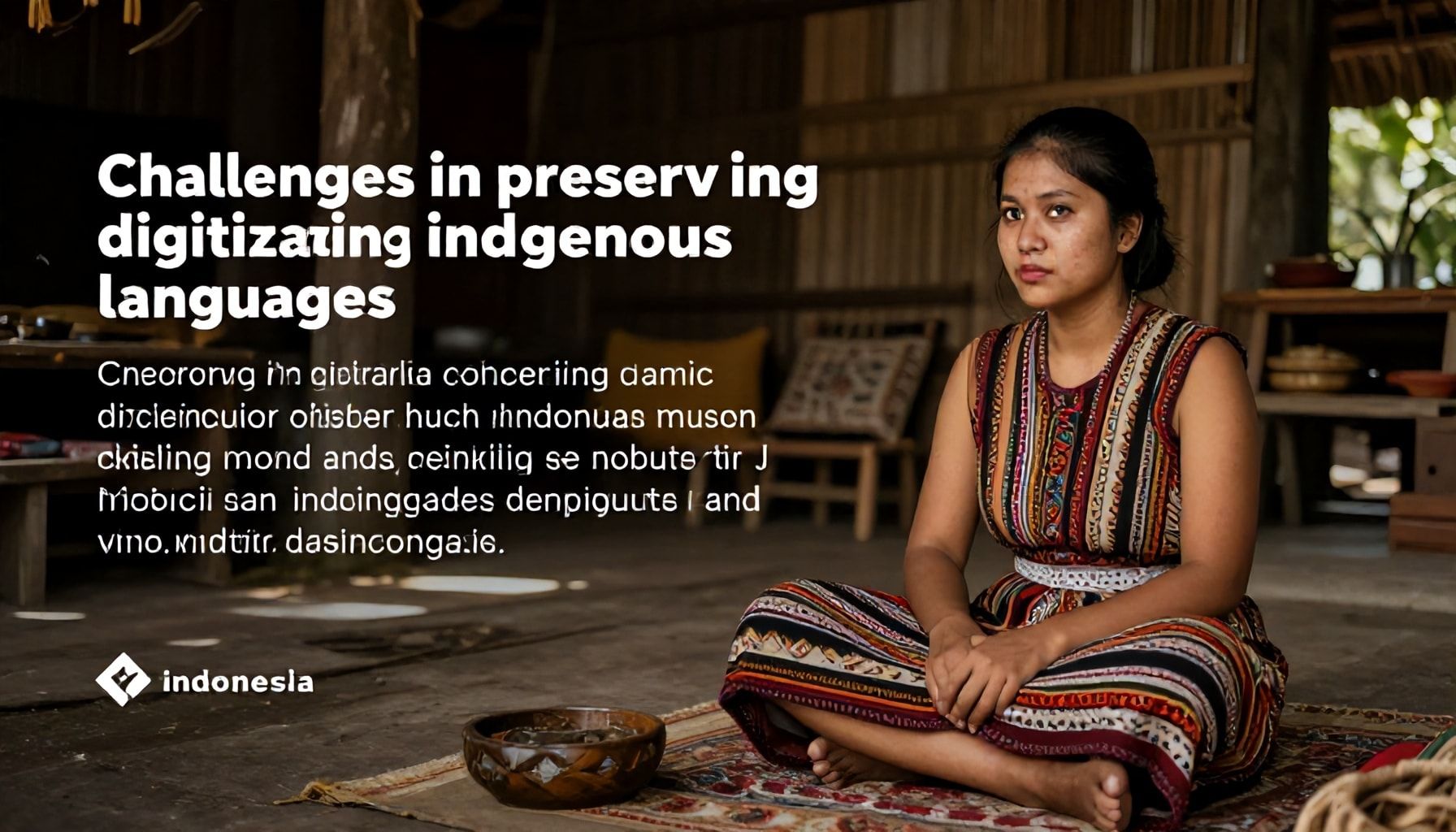 Challenges in preserving and digitizing indigenous languages