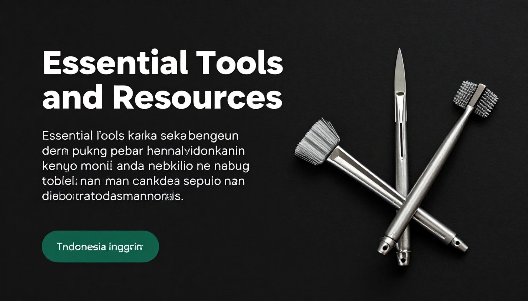 Essential Tools and Resources