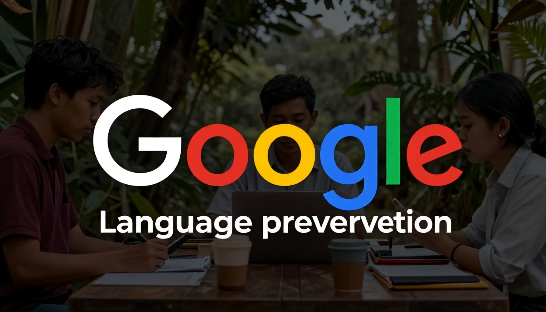 Google's role in language preservation