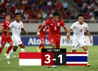 Indonesia FC Secures Historic 3-1 Victory Over Thailand in AFF Cup