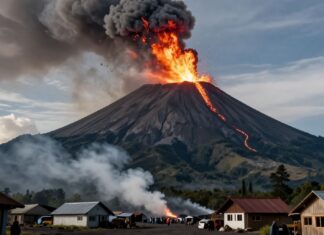 Indonesia’s Mount Semeru Erupts, Forcing 2,000 to Evacuate