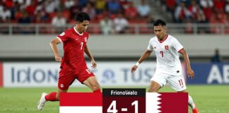 Indonesia Overcomes Bahrain 4-1 in Friendly Match