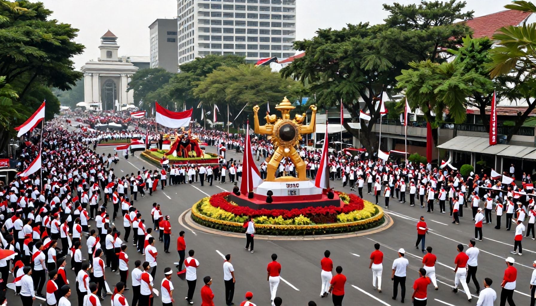 Jakarta's Grand Parade Takes Center Stage