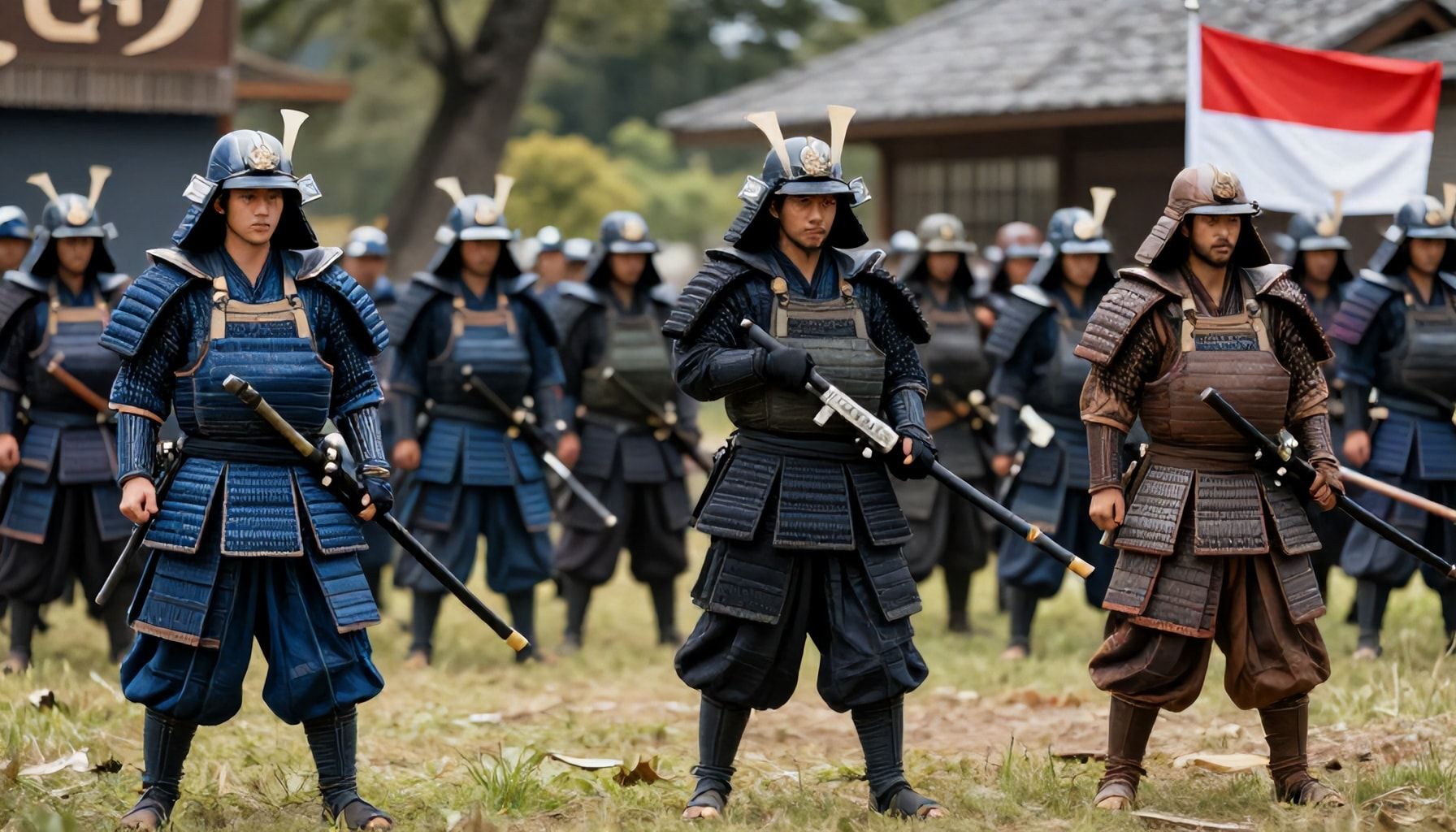 Tactical approaches: Samurai Blue vs. Garuda squad