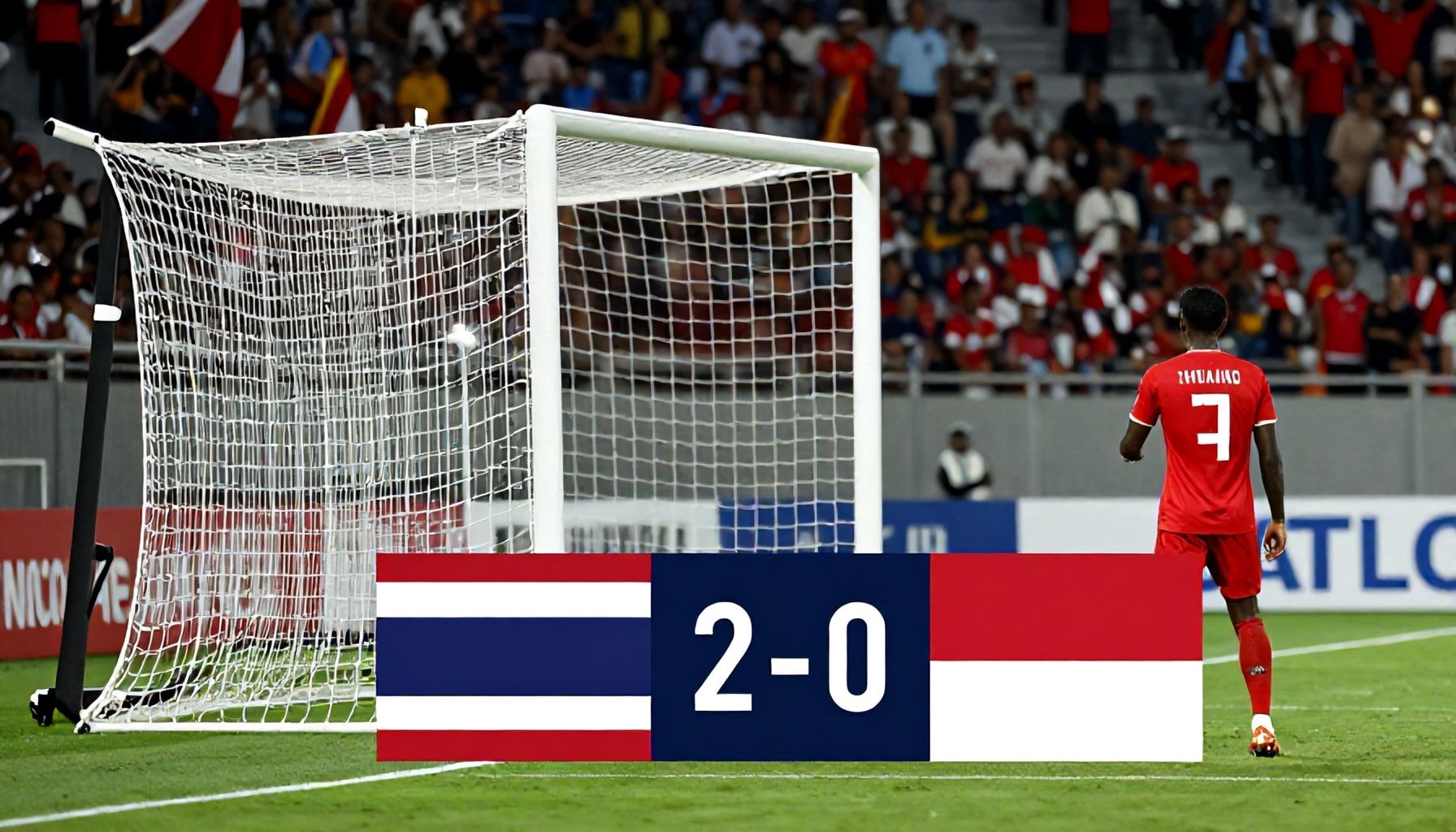 Thailand's Late Consolation Goal