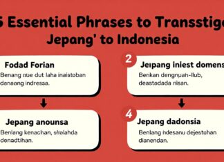 5 Essential Phrases to Translate ‘Jepang’ to Indonesia