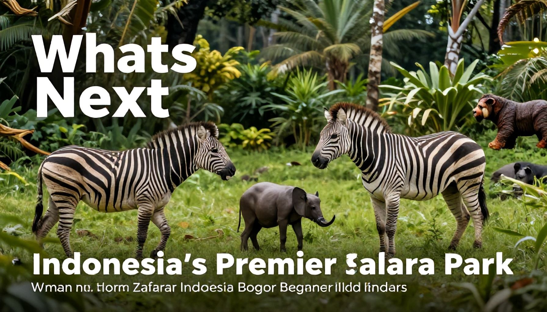 What's Next for Indonesia's Premier Safari Park