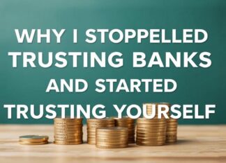 Why I Stopped Trusting Banks and Started Trusting Myself Why I Stopped Trusting Banks and Started Trusting Myself
